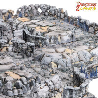 Dungeons & Lasers ROCKY CAVES: PRE-PAINTED