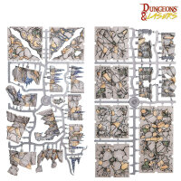 Dungeons & Lasers ROCKY CAVES: PRE-PAINTED