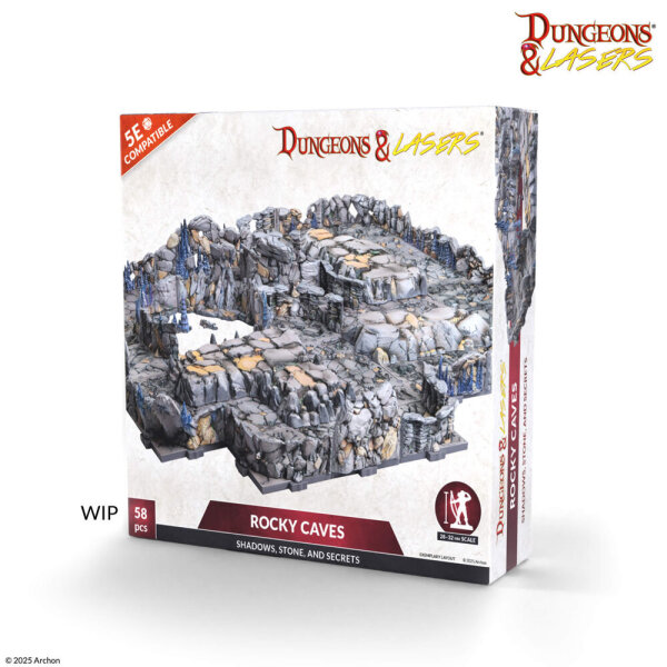 Dungeons & Lasers ROCKY CAVES