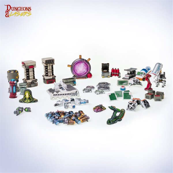 Dungeons & Lasers Expansion Set: SCI-FI CUSTOMIZATION BITS