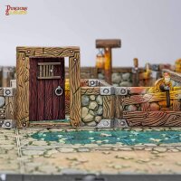 Dungeons & Lasers Dwarven Mine Half-Height Walls