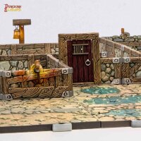 Dungeons & Lasers Dwarven Mine Half-Height Walls