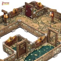 Dungeons & Lasers Dwarven Mine Half-Height Walls