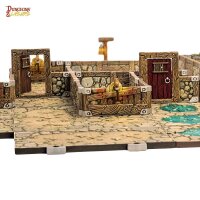 Dungeons & Lasers Dwarven Mine Half-Height Walls
