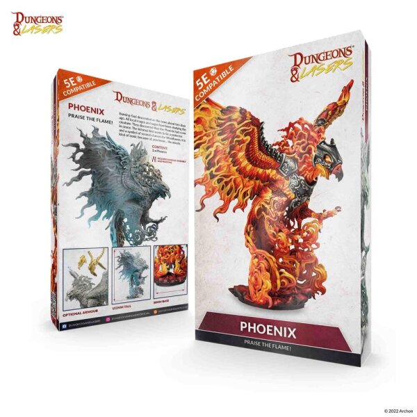 Dungeons & Lasers Miniatures: PHOENIX