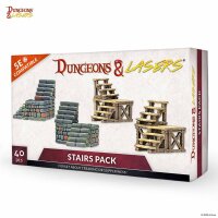 Dungeons & Lasers Expansion Set: STAIRS PACK