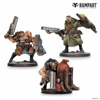 Rampart Modular Terrain: CITY DEFENDERS MINIATURE PACK
