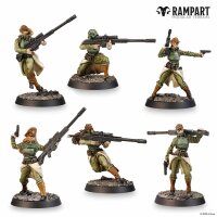 Rampart Modular Terrain: CITY DEFENDERS MINIATURE PACK