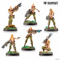 Rampart Modular Terrain: CITY DEFENDERS MINIATURE PACK