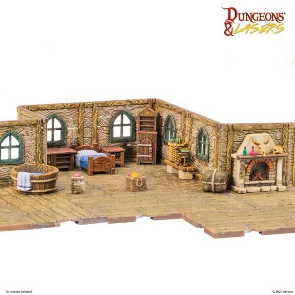 Dungeons & Lasers Expansion Set: CITY BITS BUNDLE