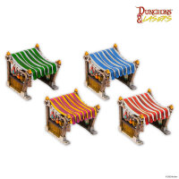 Dungeons & Lasers Expansion Set: MARKET STALLS SET