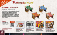 Dungeons & Lasers Expansion Set: MARKET STALLS SET