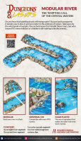 Dungeons & Lasers Expansion Set: MODULAR RIVER
