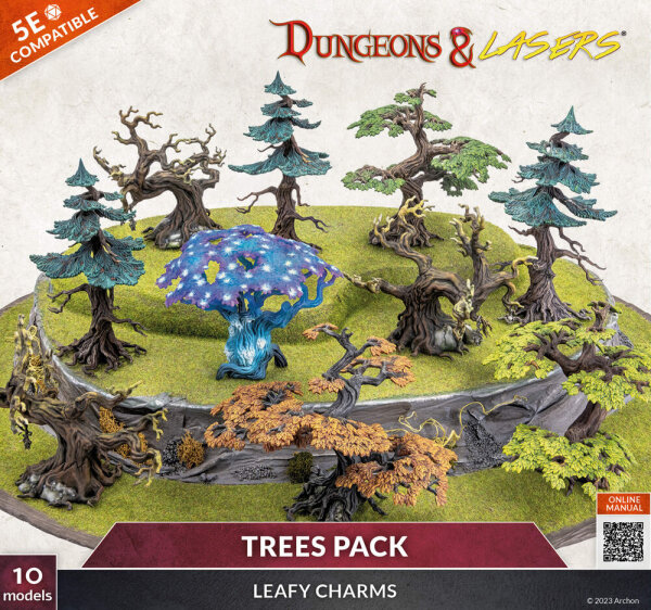 Dungeons & Lasers Expansion Set: TREES PACK
