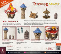 Dungeons & Lasers Expansion Set: VILLAGE PACK
