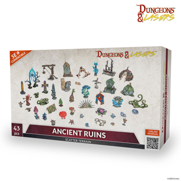 Dungeons & Lasers Expansion Set: ANCIENT RUINS SCATTER TERRAIN
