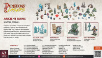 Dungeons & Lasers Expansion Set: ANCIENT RUINS SCATTER TERRAIN