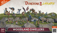 Dungeons & Lasers Miniatures: WOODLAND DWELLERS