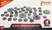 Dungeons & Lasers Miniatures: SCENIC URBAN BASES SET