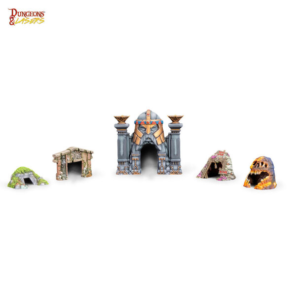 Dungeons & Lasers Expansion Set: ENTRANCES PACK