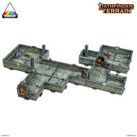 Dungeons & Lasers PATHFINDER TERRAIN: ABOMINATION VAULTS Pre-painted