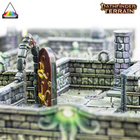 Dungeons & Lasers PATHFINDER TERRAIN: ABOMINATION VAULTS Pre-painted