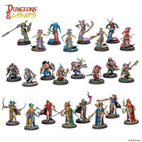 Dungeons & Lasers Miniatures:  BEASTKIN HYBRIDS: PLAYABLE CHARACTERS