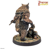 Dungeons & Lasers Miniatures: OWLBEAR FAMILY