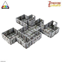 Dungeons & Lasers FANTASY DUNGEON: PRE-PAINTED