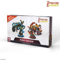 Dungeons & Lasers Miniatures: RUNIC GOLEMS
