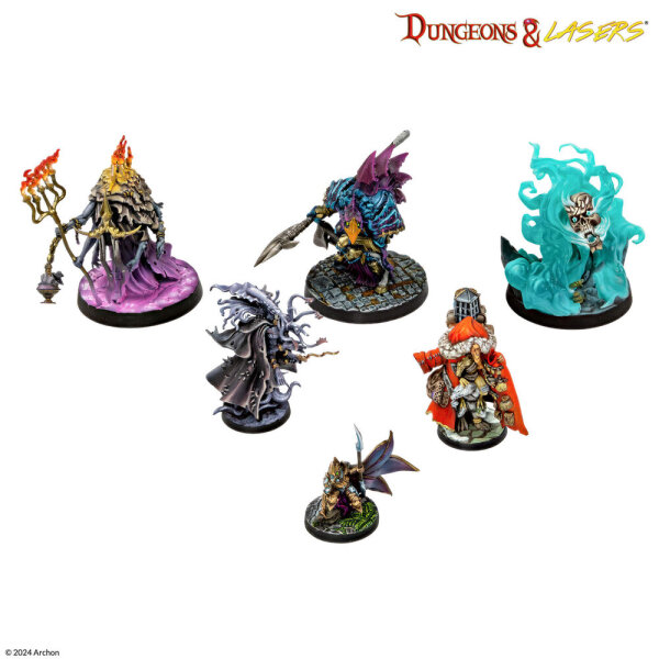 Dungeons & Lasers Miniatures: VICTIMS OF INSANITY