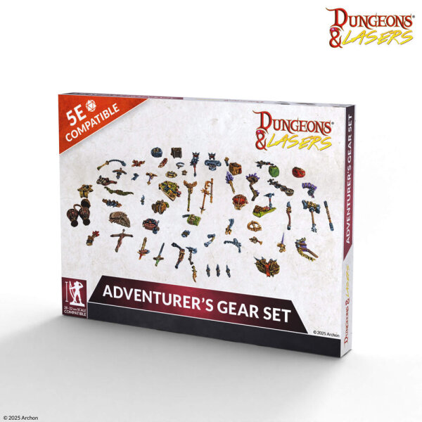 Dungeons & Lasers Adventurers Gear Set