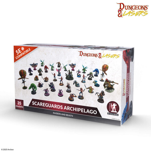 Dungeons & Lasers Scareguards Archipelago Raiders and Beasts