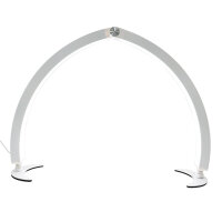Lampe zum bemalen von Minis - Halbmond weiß dimmbar