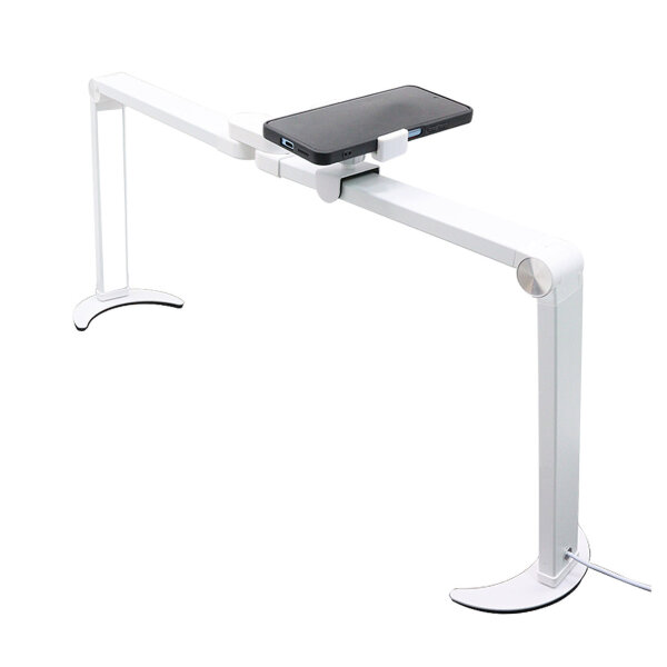 Lampe zum bemalen von Minis - faltbar eckig weiß