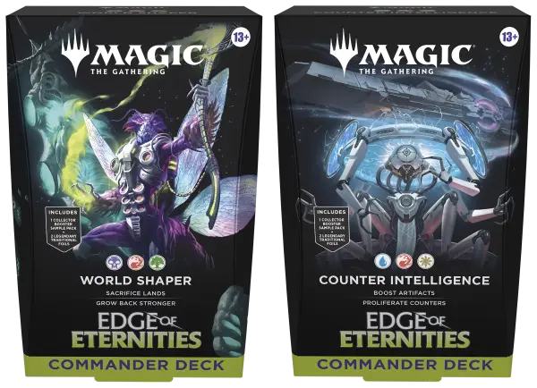 Magic: The Gathering® Edge of Eternities Commander Deck Bundle (2 Decks) - Englisch