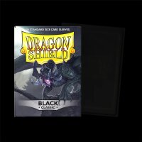 Dragon Shield: Black - Classic Sleeves - Standard Size
