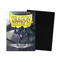 Dragon Shield: Black - Classic Sleeves - Standard Size