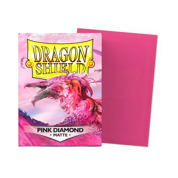Dragon Shield: Pink Diamond - Matte Sleeves - Standard Size