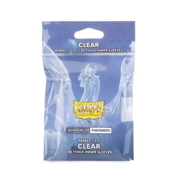 Dragon Shield - Perfect Fit Thick Inner Sleeves - Standard size (Clear)