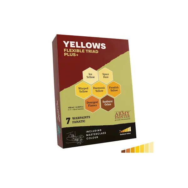 TAP - Warpaints Fanatic: Flexible Triad PLUS+ : Yellows