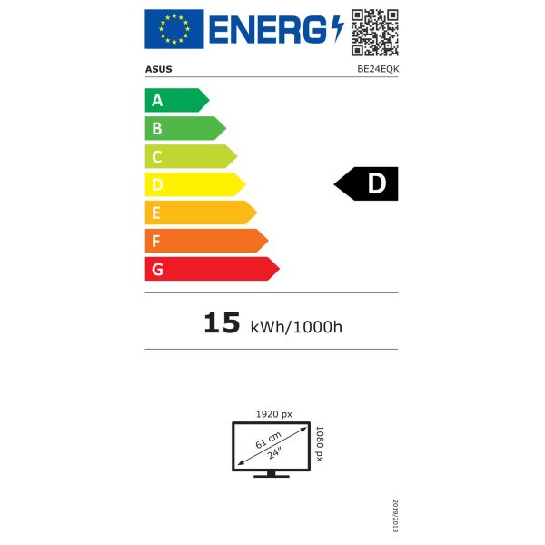 Zweites Bild vonASUS BE24EQK, 60,5 cm (23.8"), 1920 x 1080 Pixel, Full HD, LED, 5 ms, Schwarz