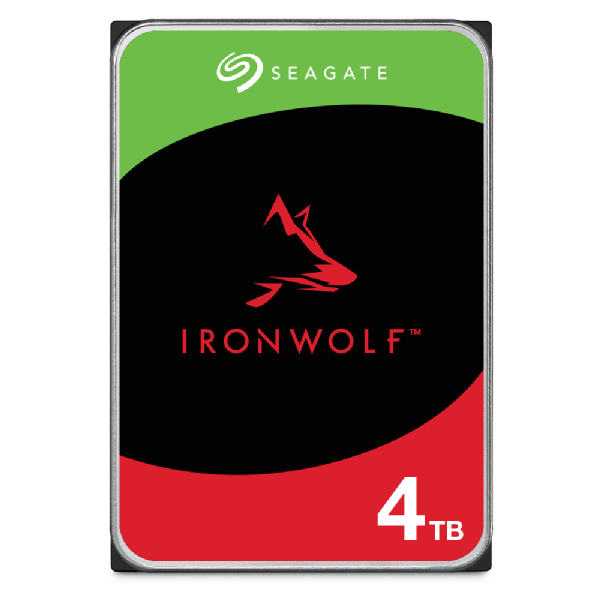 Seagate IronWolf ST4000VN006, 4 TB, 5400 RPM, 256 MB, 3.5", Serial ATA III