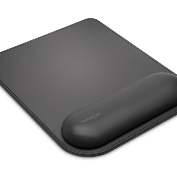 Kensington ErgoSoft™ Mauspad mit Handgelenkauflage, Schwarz, Monochromatisch, Handgelenkauflage