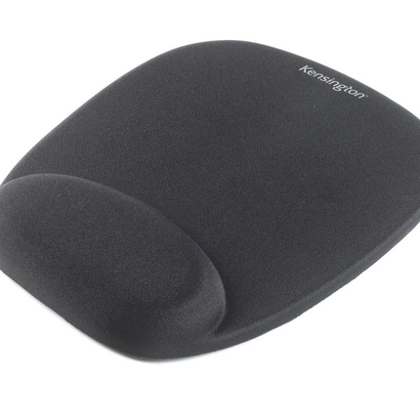 Kensington Handgelenkauflage mit Schaumstofffüllung, Schwarz, Monochromatisch, Schaum, Handgelenkauflage