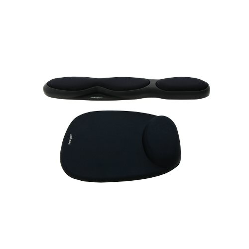 Zweites Bild vonKensington Handgelenkauflage mit Schaumstofffüllung, Schwarz, Monochromatisch, Schaum, Handgelenkauflage
