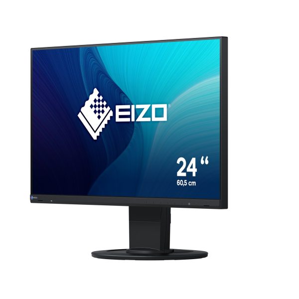 Zweites Bild vonEIZO FlexScan EV2460-BK, 60,5 cm (23.8"), 1920 x 1080 Pixel, Full HD, LED, 5 ms, Schwarz