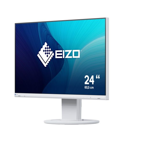 Zweites Bild vonEIZO FlexScan EV2460-WT, 60,5 cm (23.8"), 1920 x 1080 Pixel, Full HD, LED, 5 ms, Weiß