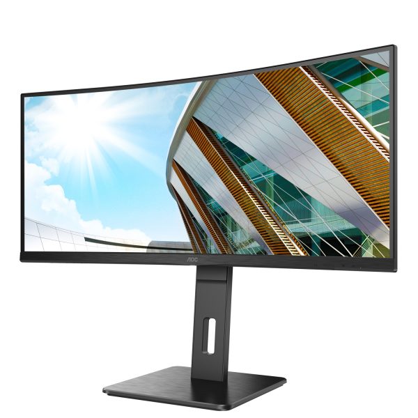 Zweites Bild vonAOC P2 CU34P2A, 86,4 cm (34"), 3440 x 1440 Pixel, Quad HD, LED, 1 ms, Schwarz