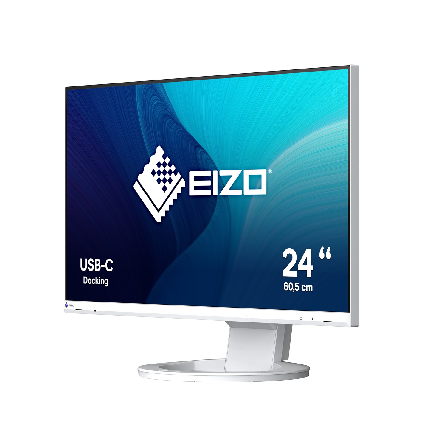 Zweites Bild vonEIZO FlexScan EV2480-WT, 60,5 cm (23.8"), 1920 x 1080 Pixel, Full HD, LED, 5 ms, Weiß